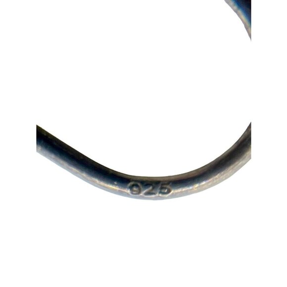 925 Sterling Silver Hook Dangle Earrings Carnelian Red Color Crystal Beads‎ Boho - Picture 3 of 4